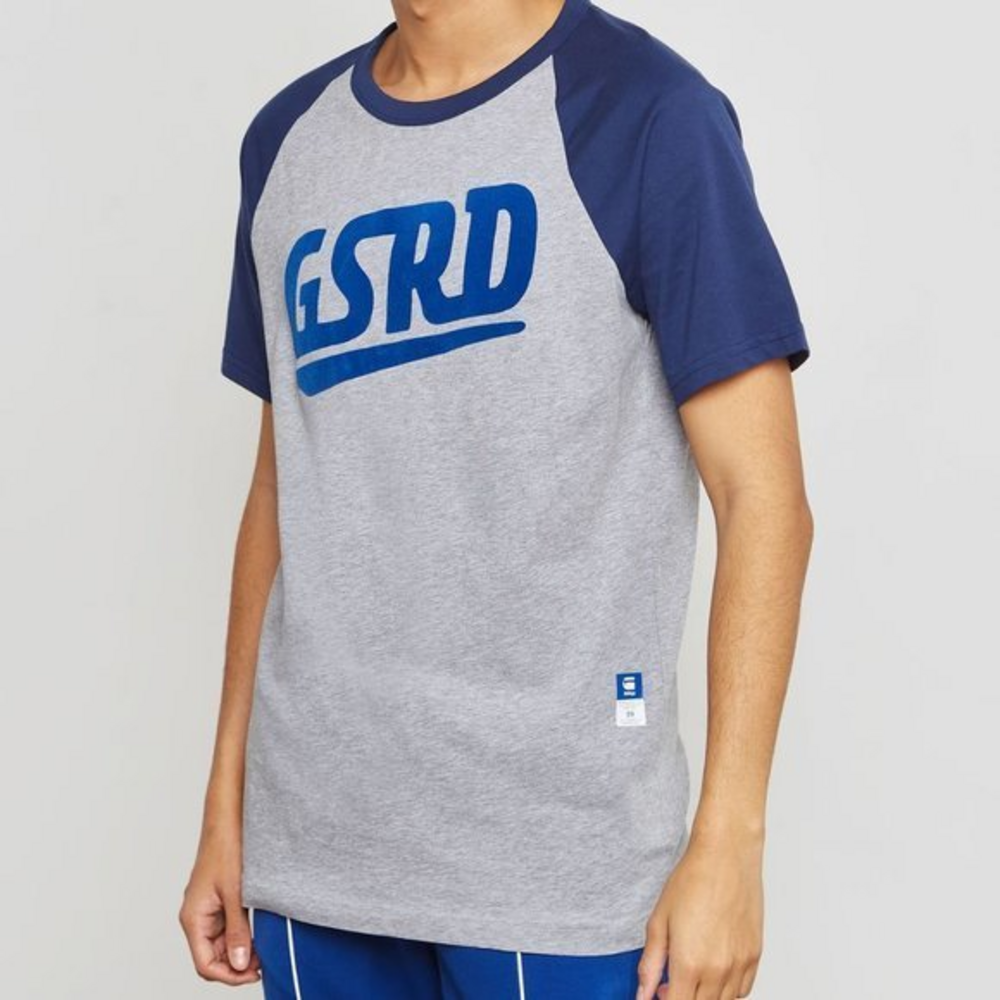 G-STAR‎ RAW Buckston Raglan Crew Neck T-Shirt sz XXL